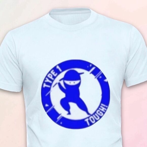 Custom, T1D Ninja Tee, Toddler/Youth, Unisex - Picture 3 of 6